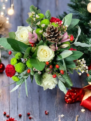 Christmas Florist Choice Bouquet