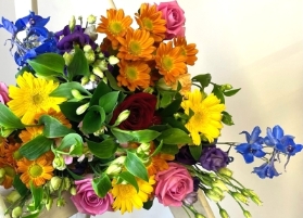 Mothers Day Bright Florist Choice Bouquet